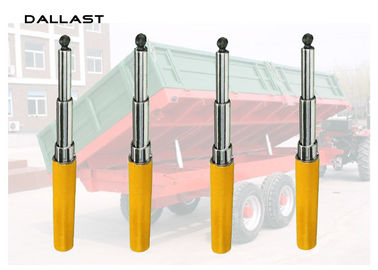 Heavy Duty Dump Trucks Long Stroke Telescopic Hydraulic Cylinder